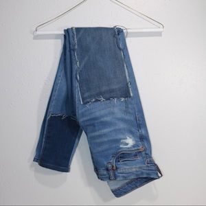 BlankNYC Patchwork Skinny Jeans